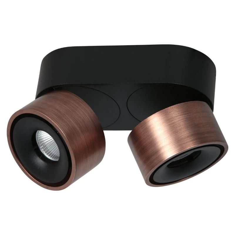 Mexlite Fez LED Downlighter | 16W 2700K 1400lm | Dimbaar | Brons