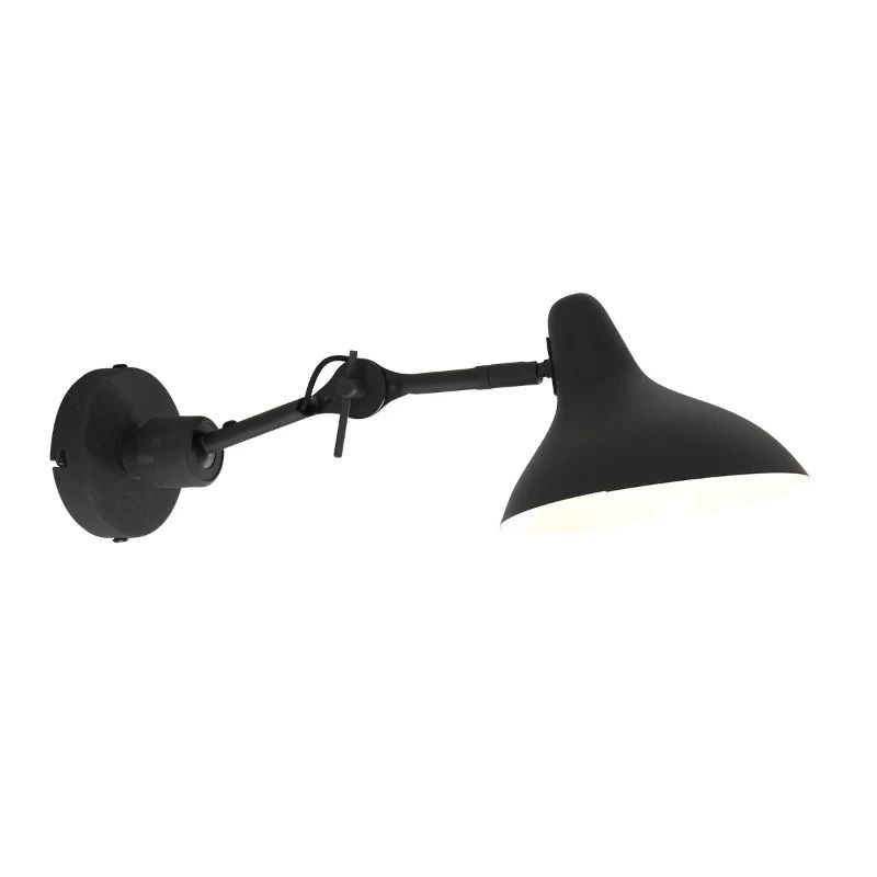Anne Light Kasket LED Wandlamp | 1x E27 40W | Dimbaar | Zwart