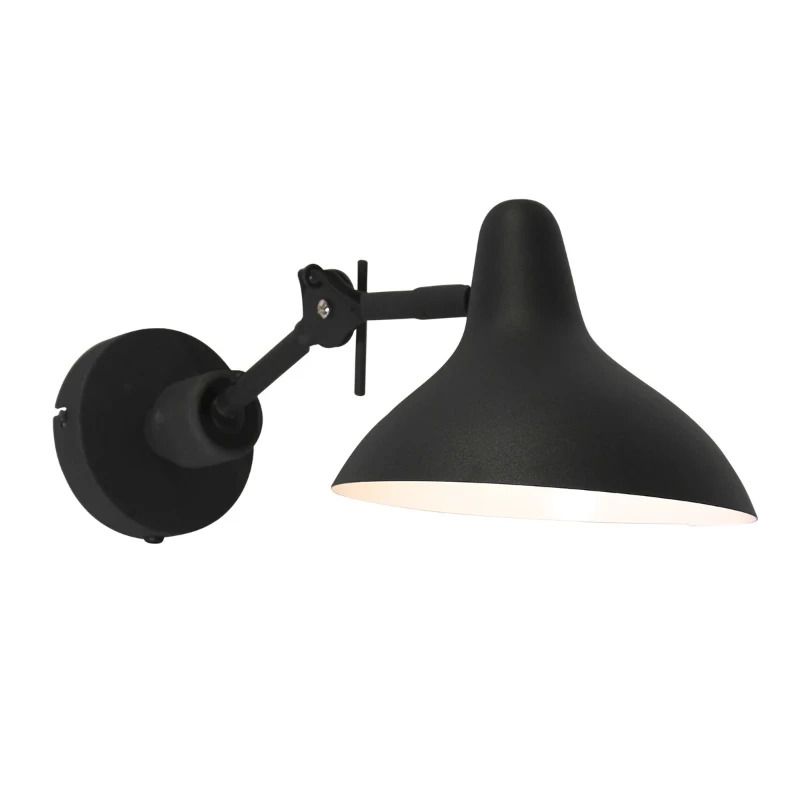 Anne Light Kasket LED Wandlamp | 1x E27 40W | Dimbaar | Zwart