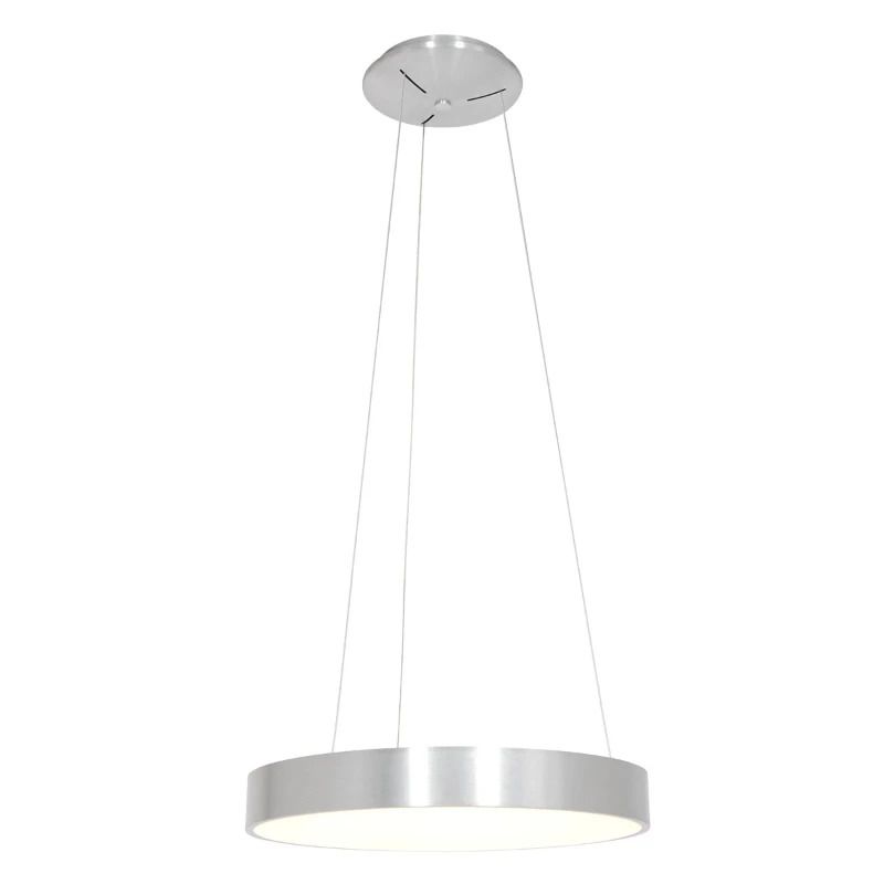 Steinhauer Ringlede LED Hanglamp | 40W 2700K 3600lm 827 | Dimbaar | Wit/Zilver