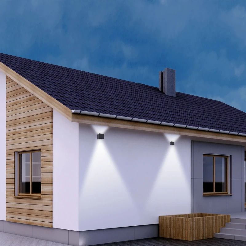 Steinhauer Muro LED Wandlamp | 6W 2700K 480lm 827 | IP54 | Dimbaar | Zwart