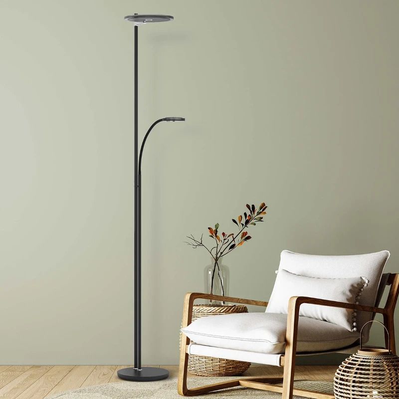 Steinhauer Exclusive Turound LED Vloerlamp | 50W 2200K/4000K 5000lm 922/940
