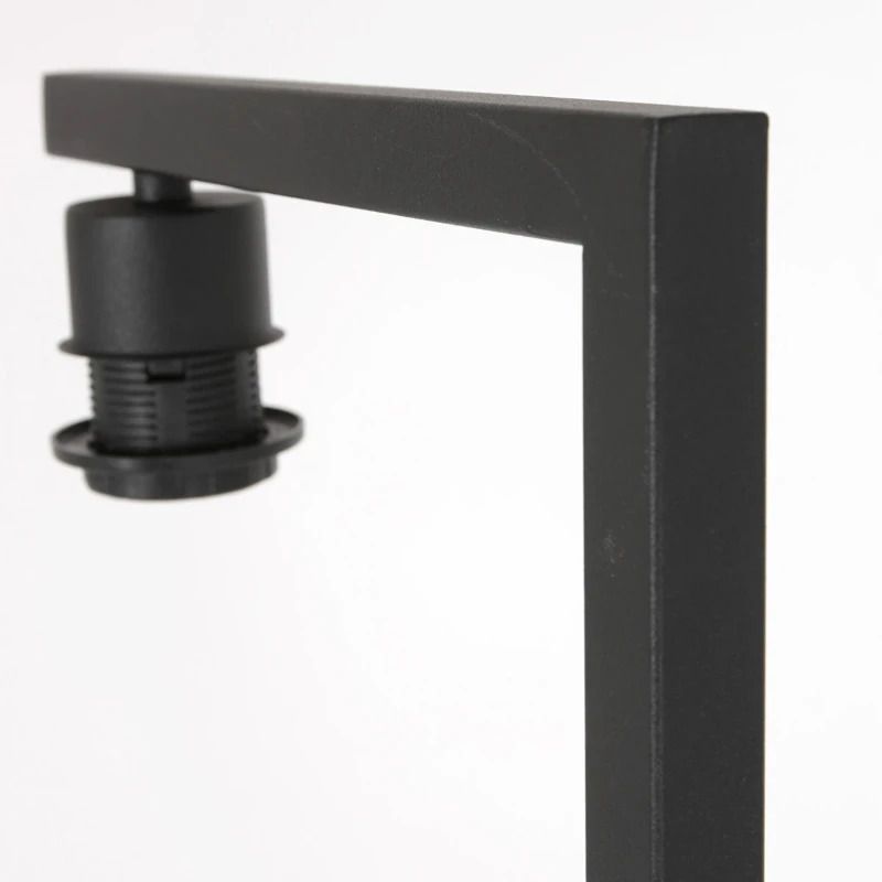 Steinhauer Stang LED Vloerlamp | 1x E27 40W | Dimbaar | Naturel/Zwart