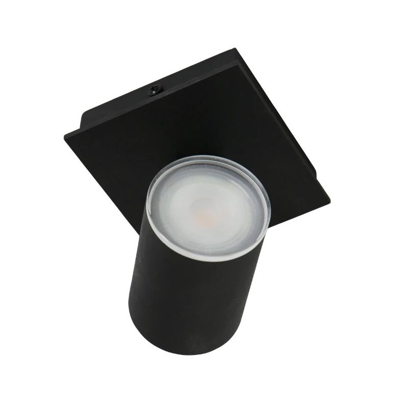 Steinhauer Points noirs LED Plafondspot | 1x GU10 4.6W 2200K/2700K 480lm 822/827