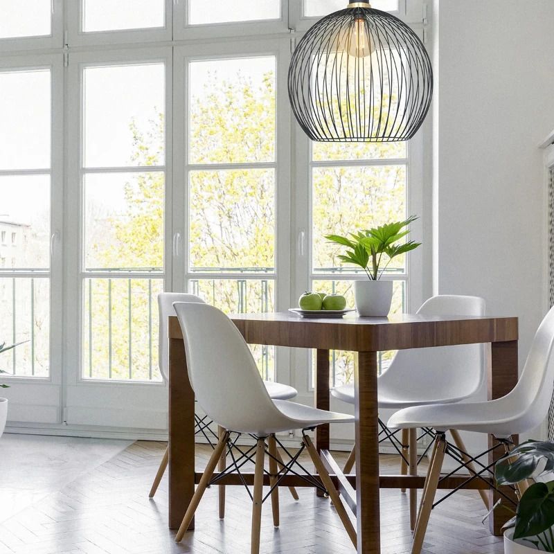 Mexlite Aureole LED Hanglamp | 1x E27 40W | Dimbaar | Goud/Zwart