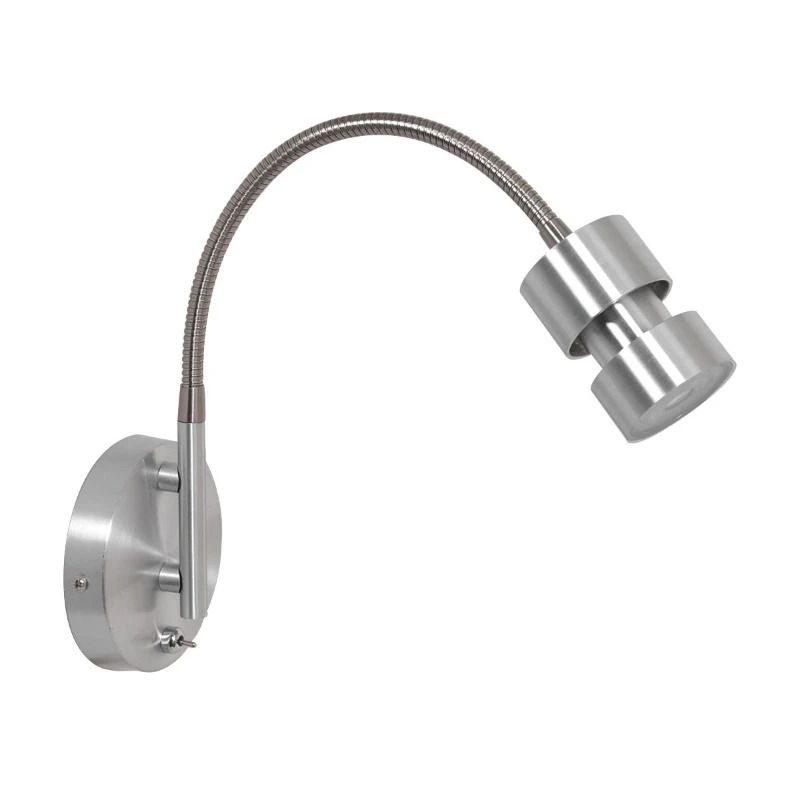 Steinhauer Natasja LED Wandlamp | 1x GU10 4.9W 2200K/2700K 350lm 922/927 | Staal