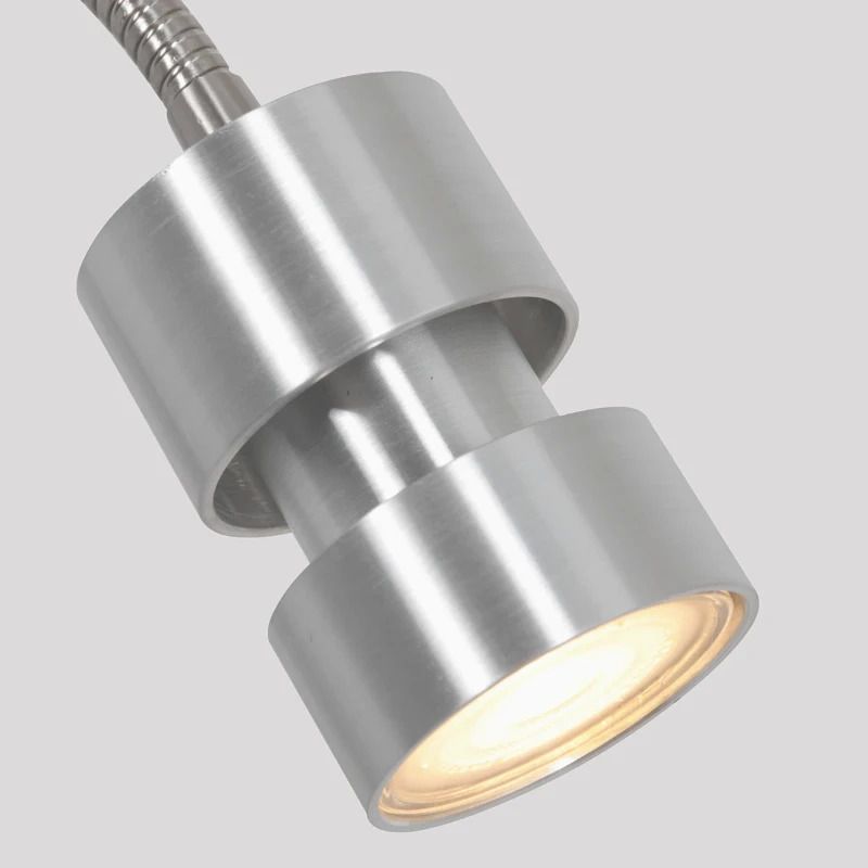 Steinhauer Natasja LED Wandlamp | 1x GU10 4.9W 2200K/2700K 350lm 922/927 | Staal
