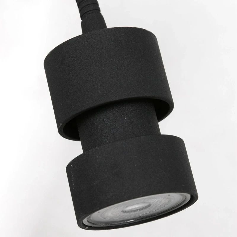 Steinhauer Natasja LED Wandlamp | 1x GU10 4.9W 2200K/2700K 350lm 922/927 | Zwart