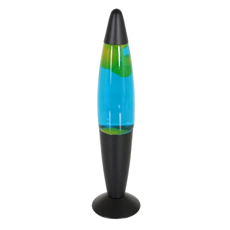 Mexlite Volcan LED Tafellamp | 1x E14 25W 2700K 150lm 927 | Blauw/Geel/Zwart
