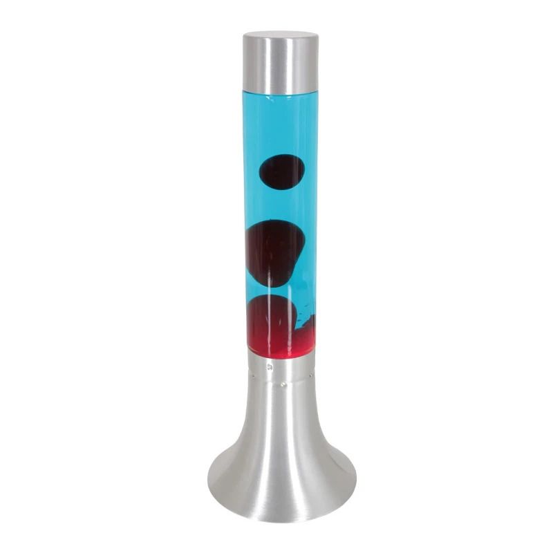 Mexlite Volcan LED Tafellamp | 1x E14 25W 2700K 150lm 927 | Blauw/Rood/Staal