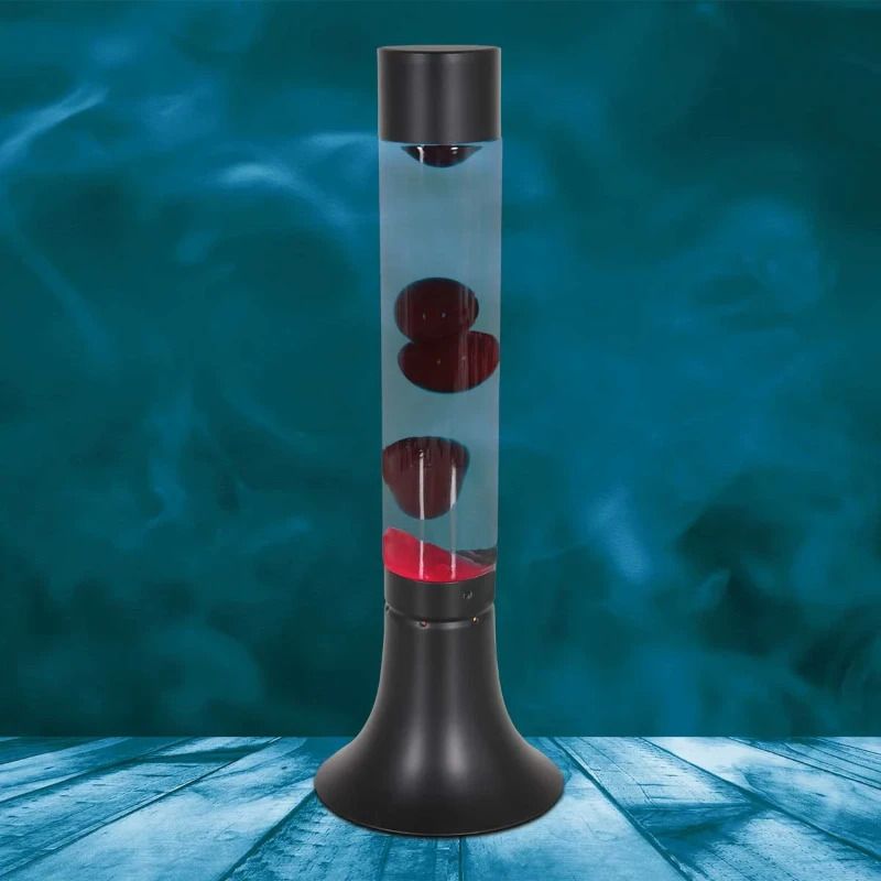 Mexlite Volcan LED Tafellamp | 1x E14 25W 2700K 150lm 827 | Blauw/Rood/Zwart