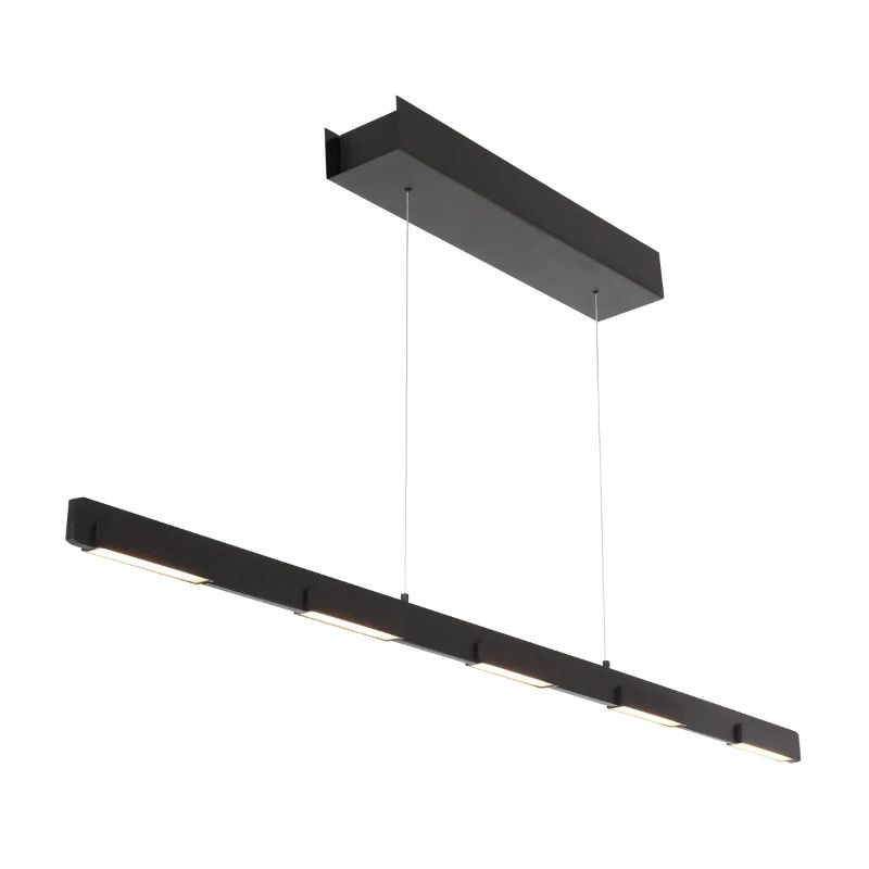 Steinhauer Bloc LED Hanglamp | 42W 2700K 4200lm 927 | Dimbaar | Zwart