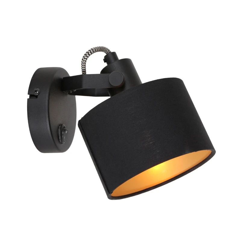 Mexlite Ornoir LED Downlighter | 1x E14 40W | Dimbaar | Goud/Zwart