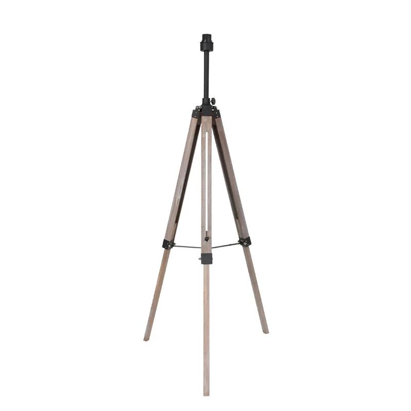 Mexlite Triek LED Vloerlamp | 1x E27 40W | Dimbaar | Zwart