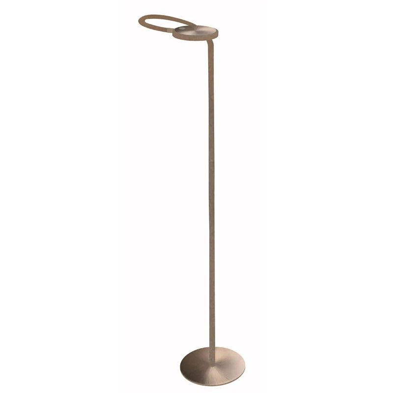 Mexlite Platu LED Vloerlamp | 10W 2700K/4000K 900lm 827/840 | Dimbaar | Brons