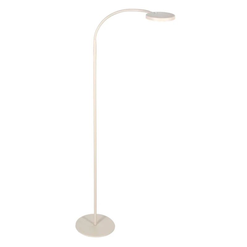 Mexlite Platu LED Vloerlamp | 10W 2700K/4000K 900lm 927/940 | Dimbaar | Creme