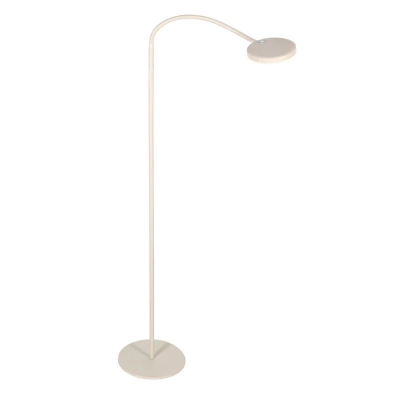 Mexlite Platu LED Vloerlamp | 10W 2700K/4000K 900lm 927/940 | Dimbaar | Creme