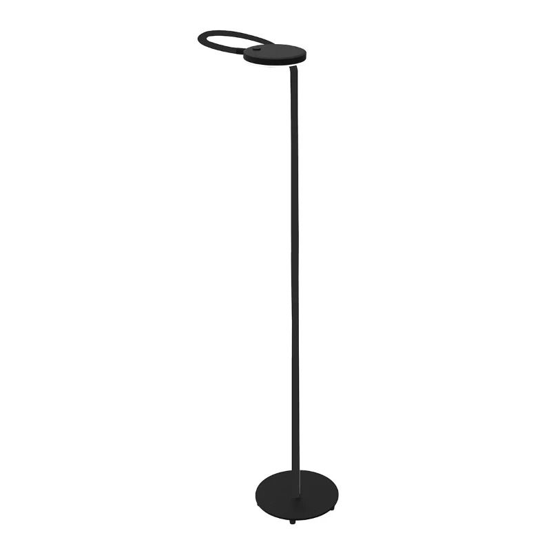 Mexlite Platu LED Vloerlamp | 10W 2700K/4000K 900lm 827/840 | Dimbaar | Zwart