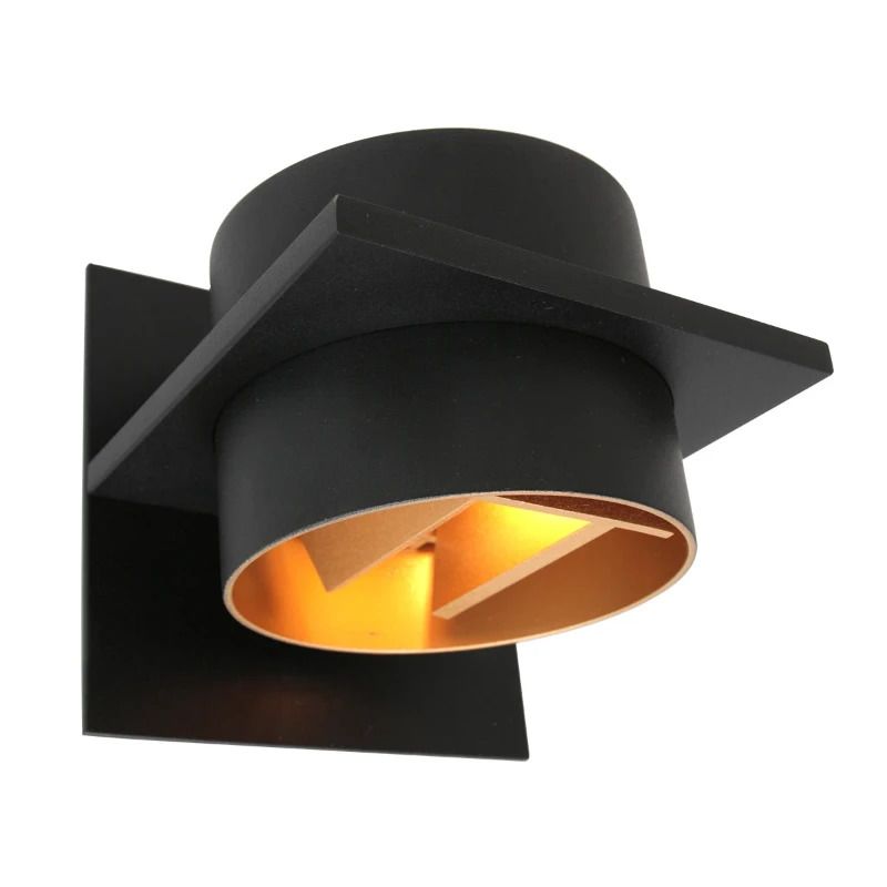 Steinhauer Muro LED Wandlamp | 1x G9 3W 2700K 300lm 827 | Dimbaar | Goud/Zwart