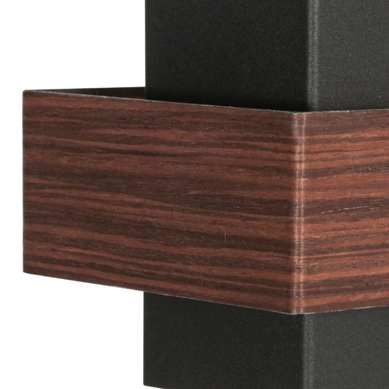 Steinhauer Muro LED Wandlamp | 1x G9 3W 2700K 300lm 927 | Dimbaar | Bruin/Zwart