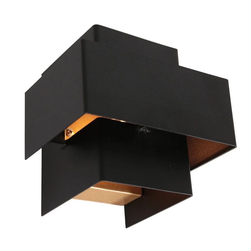 Steinhauer Muro LED Wandlamp | 1x G9 3W 2700K 600lm 827 | Dimbaar | Goud/Zwart
