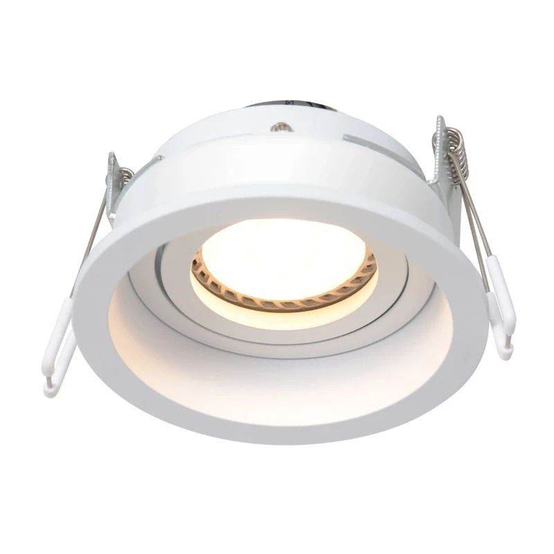 Steinhauer Pelite spot Ø10cm LED Inbouwspot | 1x GU10 10W | Dimbaar | Wit