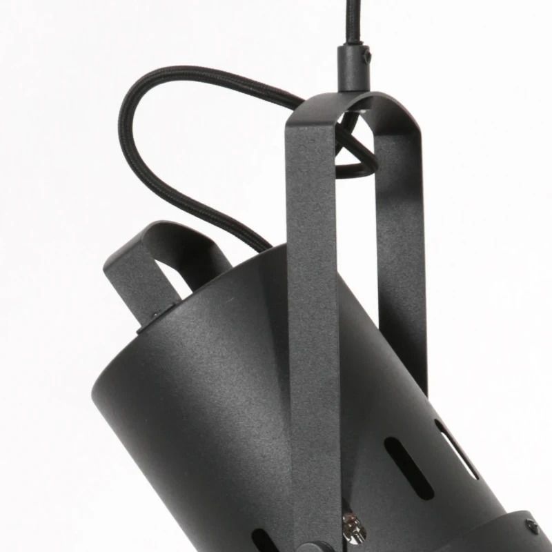 Mexlite Carree LED Hanglamp | 1x E27 40W | Dimbaar | Zwart