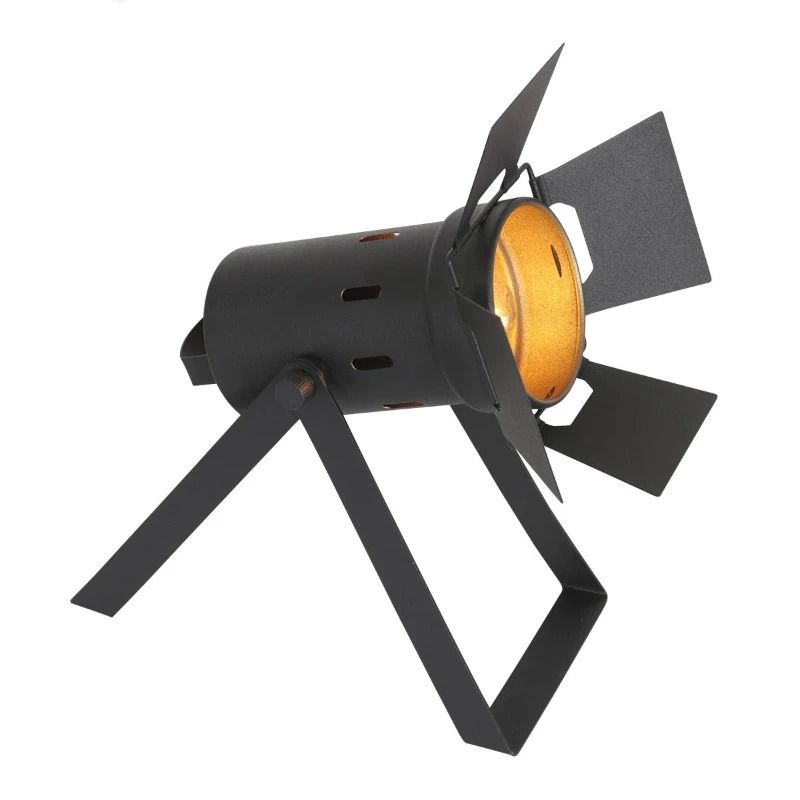 Mexlite Carree LED Tafellamp | 1x E27 40W | Dimbaar | Zwart