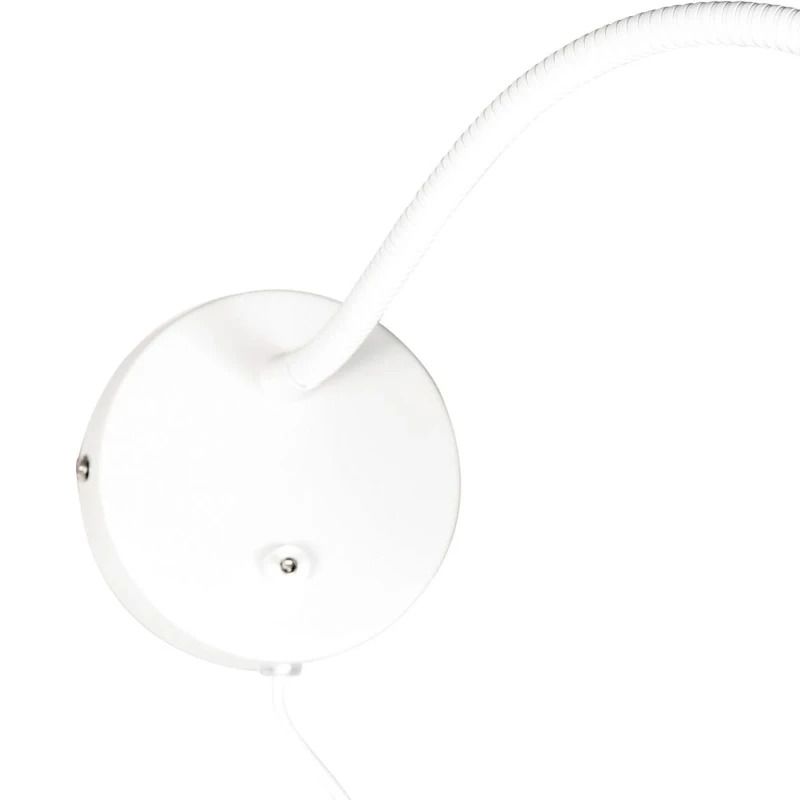 Mexlite Upround LED Wandlamp | 1x GU10 4.9W 2700K 355lm 927 | Wit