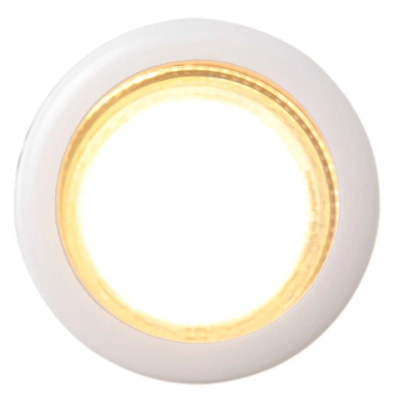 Mexlite Upround LED Wandlamp | 1x GU10 4.9W 2700K 355lm 927 | Wit