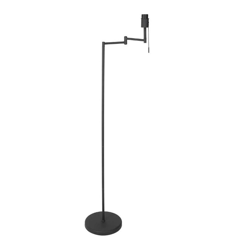 Mexlite Bella LED Vloerlamp | 1x E27 40W | Dimbaar | Zwart