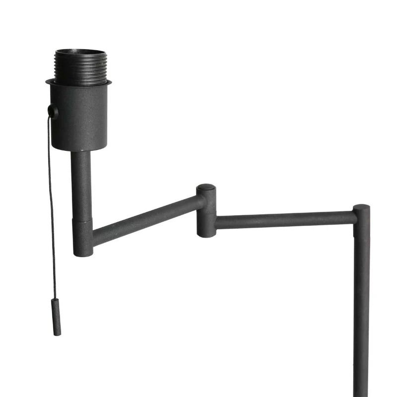 Mexlite Bella LED Vloerlamp | 1x E27 40W | Dimbaar | Goud/Zwart
