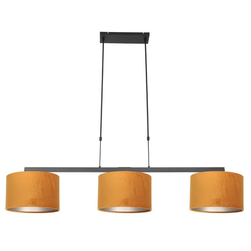 Steinhauer Stang LED Hanglamp | 3x E27 40W | Dimbaar | Goud/Zwart