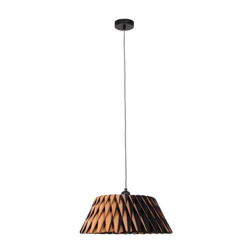 Anne Light Maze LED Hanglamp | 1x E27 40W | Dimbaar | Hout/Zwart