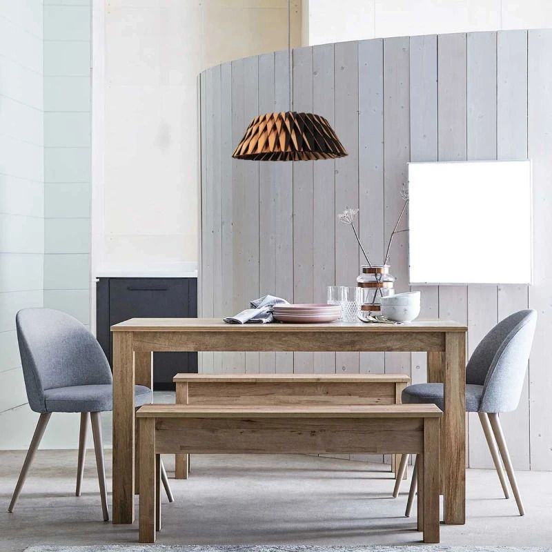 Anne Light Maze LED Hanglamp | 1x E27 40W | Dimbaar | Hout/Zwart