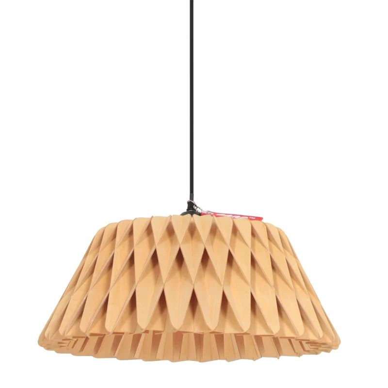 Anne Light Maze LED Hanglamp | 1x E27 40W | Dimbaar | Hout