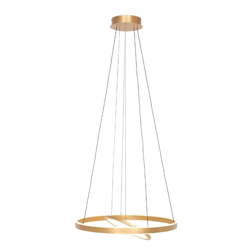 Steinhauer Ringlux LED Hanglamp | 24W 2700K 6600lm 927 | Dimbaar | Goud