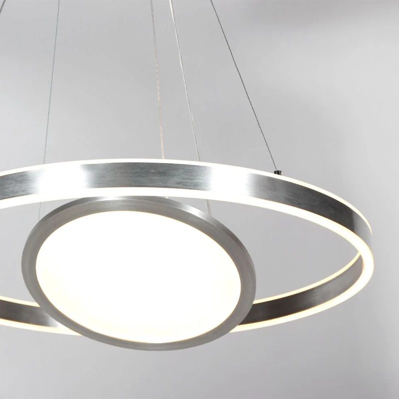 Steinhauer Ringlux LED Hanglamp | 24W 2700K 6600lm 927 | Dimbaar | Staal
