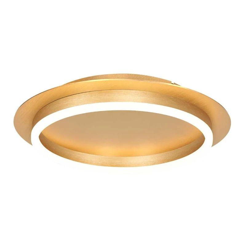 Steinhauer Ringlux LED Plafondlamp | 20W 2700K 2000lm 927 | Dimbaar | Goud