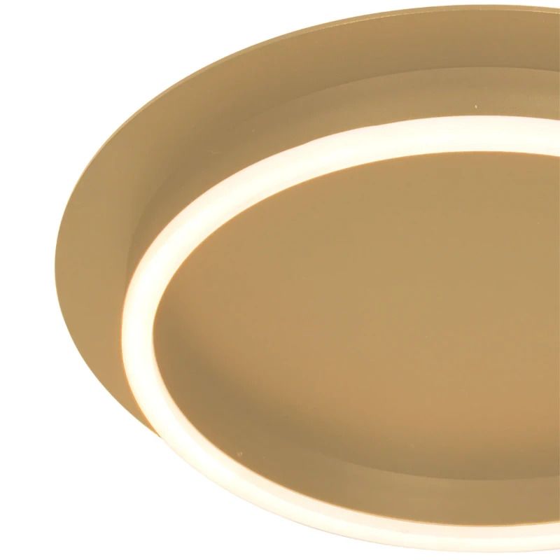 Steinhauer Ringlux LED Plafondlamp | 20W 2700K 2000lm 927 | Dimbaar | Goud