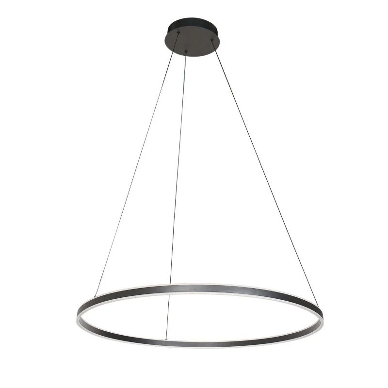 Steinhauer Ringlux LED Hanglamp | 60W 2700K 5400lm 927 | Dimbaar | Zwart