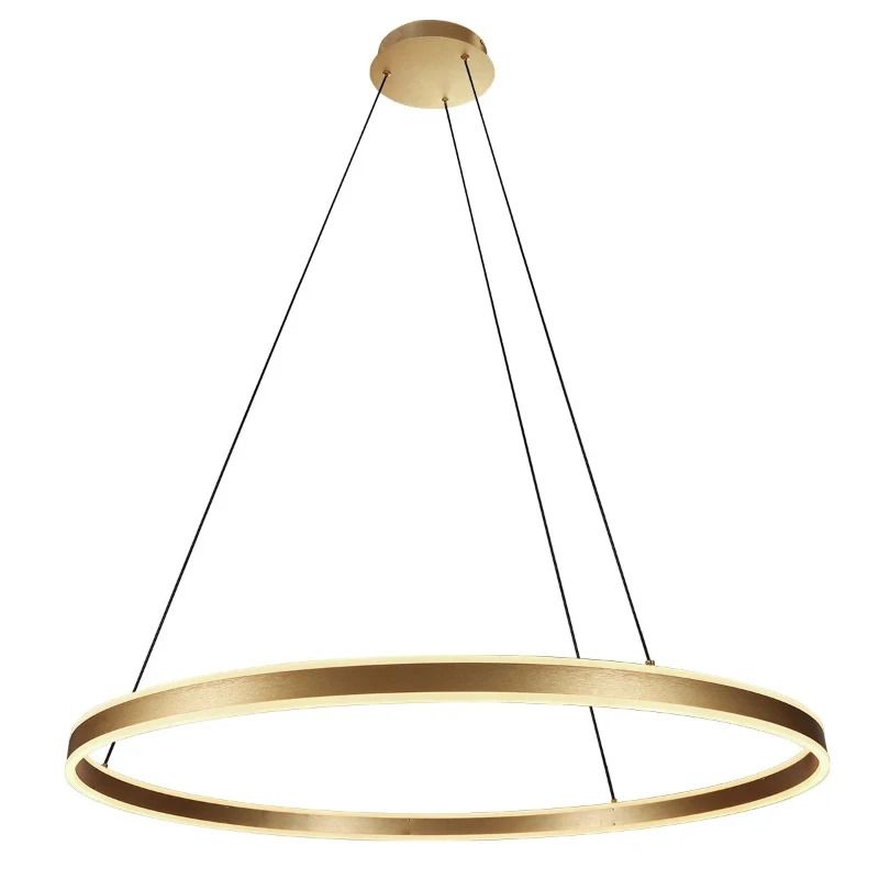 Steinhauer Ringlux LED Hanglamp | 80W 2700K 7200lm 927 | Dimbaar | Goud