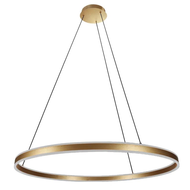 Steinhauer Ringlux LED Hanglamp | 80W 2700K 7200lm 927 | Dimbaar | Goud