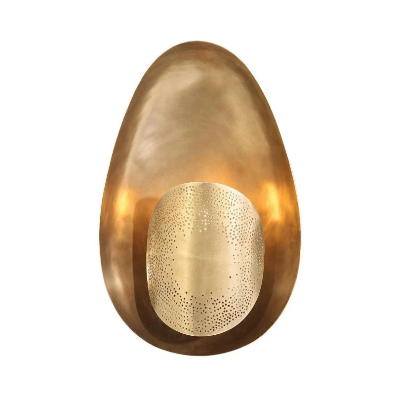 Anne Light Brass LED Wandlamp | 1x E27 40W | Dimbaar | Brons