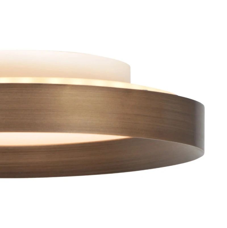 Steinhauer Flady LED Plafondlamp | 40W 2700K 4600lm | Dimbaar | Brons