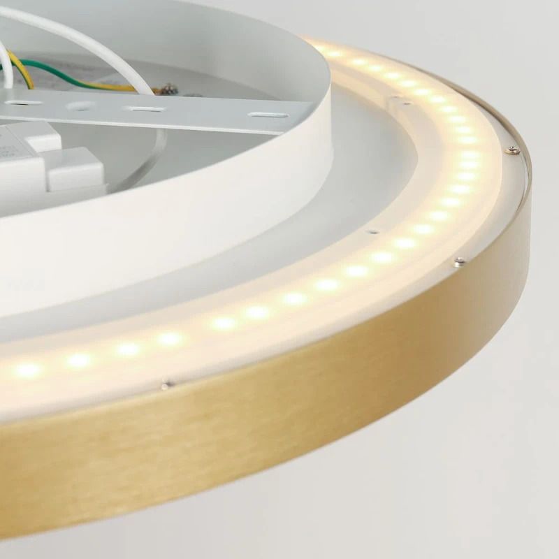 Steinhauer Flady LED Plafondlamp | 40W 2700K 4600lm 927 | Dimbaar | Goud