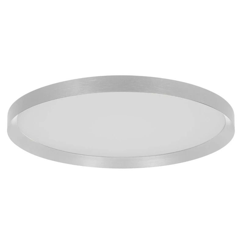 Steinhauer Flady LED Plafondlamp | 48W 2700K 4600lm 927 | Dimbaar | Staal/Wit