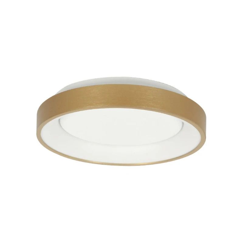Steinhauer Ringlede LED Plafondlamp | 20W 2700K 1600lm 927 | Dimbaar | Goud/Wit