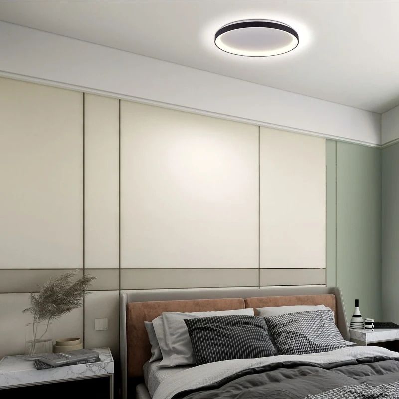 Steinhauer Ringlede LED Plafondlamp | 30W 2700K 2400lm 927 | Dimbaar | Wit/Zwart