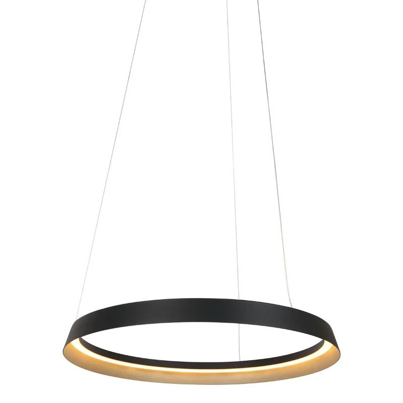Steinhauer Ringlux LED Hanglamp | 40W 2700K 4000lm 927 | Dimbaar | Goud/Zwart